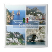 Carreau CMP019 CAPRI, Campanie, Italie, (Devant)