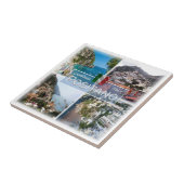 Carreau CMP028 POSITANO, Campanie, Italie, (Côté)