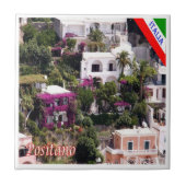 Carreau CMP043 POSITANO, CÔTE AMALFI, Italie, (Devant)