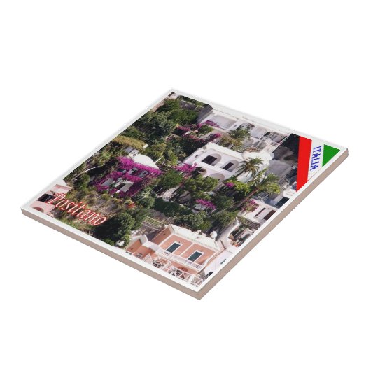 Carreau CMP043 POSITANO, CÔTE AMALFI, Italie, (Côté)