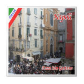 Carreau CMP050 NAPLES, Carré San Gaetano, (Devant)