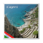 Carreau CMP117 CAPRI, Way of the Sea, Italie, (Devant)