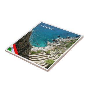 Carreau CMP117 CAPRI, Way of the Sea, Italie,