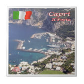 Carreau CMP128 CAPRI Le port, Italie, (Devant)