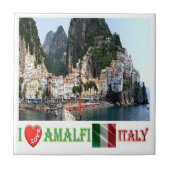Carreau CMP136 AMALFI J'aime, Italie, (Devant)