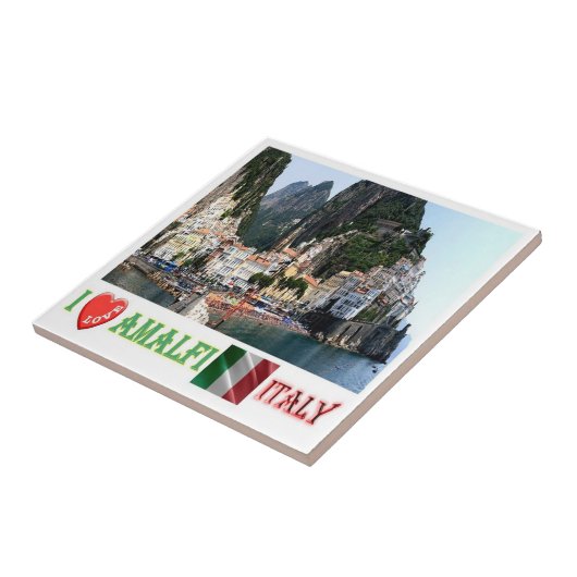 Carreau CMP136 AMALFI J'aime, Italie, (Côté)
