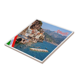 Carreau CMP139 AMALFI, Panorama, Italie,
