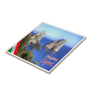 Carreau CMP147 CAPRI Les Faraglioni, Italie,