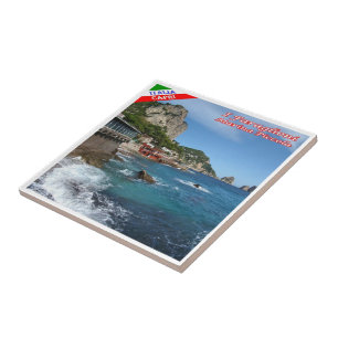 Carreau CMP154 CAPRI Marina Piccola, Faraglioni,