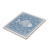 Carreau Coastal Life Series Fish Blue D1208 (Côté)