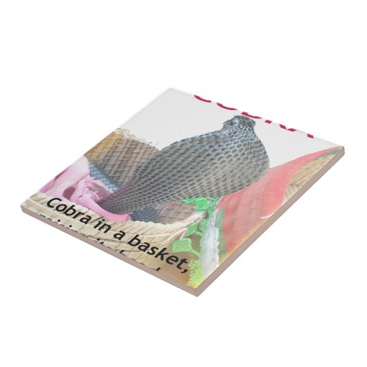 Carreau Cobra dans le panier Imprimer (Côté)