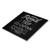 Carreau Cocapitaine de road trip I - Navigateur de camping (Côté)