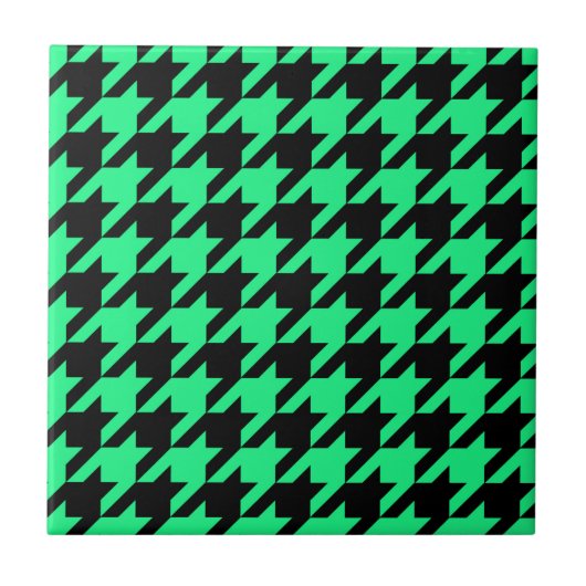 Carreau Coche de pied noir vert (Devant)