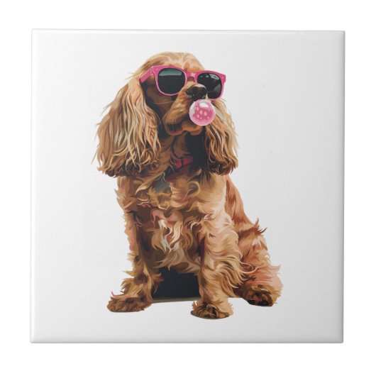 Carreau Cocker Spaniel (Devant)