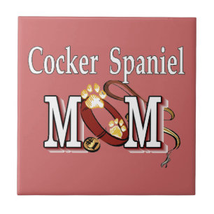 Carreau Cocker Spaniel Chien Maman