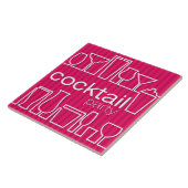 Carreau Cocktail rose (Côté)