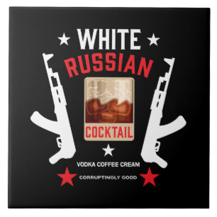 Carreau Cocktail russe blanc