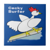 Carreau Cocky Surfer (Devant)