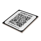 Carreau Code QR instantané (entrez l'URL de votre site Web (Côté)