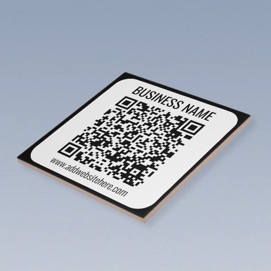 Carreau Code QR instantané (entrez l'URL de votre site Web