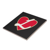 Carreau Coeur amoureux (Côté)