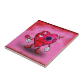 Carreau Cœur brisé  (Côté)