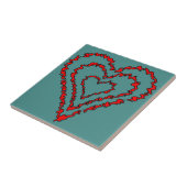 Carreau Coeur d'amour (Côté)