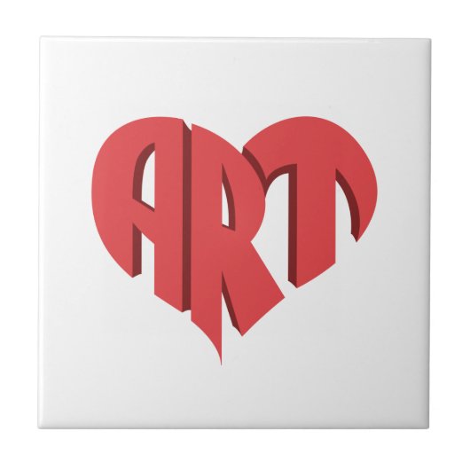 Carreau Coeur d'art (Devant)
