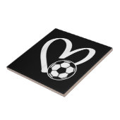 Carreau Coeur de balle de football (Côté)