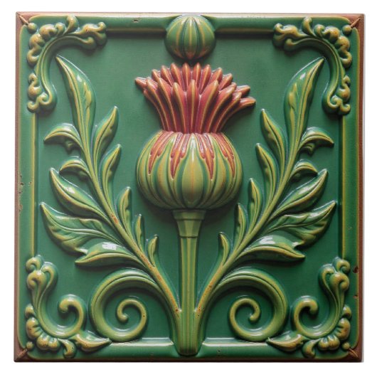 Carreau Cœur de la Reine des Ronces (Devant)