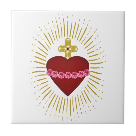 Carreau Coeur de Marie (Devant)