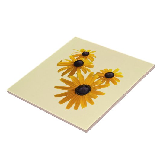 Carreau Coeur de Susans à l'oeil noir (Côté)