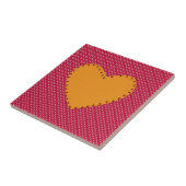 Carreau Coeur décoratif (Côté)