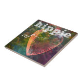 Carreau Coeur hippie (Côté)