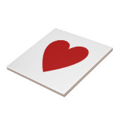 Carreau Coeur rouge (Côté)