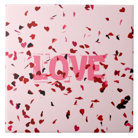 Carreau Coeurs D'Amour (Devant)