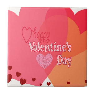 Carreau Coeurs de la Saint Valentin