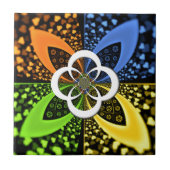 Carreau Coeurs Iridescente Polka sans soudure Point Art Ab (Devant)