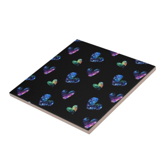 Carreau Coeurs spatiaux (Côté)