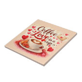 Carreau Coffee Love in a Cup Valentine Soft Pink (Côté)