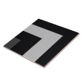 Carreau Coin noir/gris de couleur (mb) (Côté)