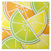 Carreau Coincés d'agrumes funky (Devant)