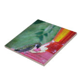 Carreau Colibri à la source (Côté)