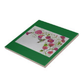 Carreau Colibri en tuile (Côté)