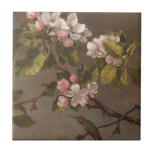 Carreau Colibri et fleurs d'Apple