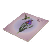 Carreau Colibri Et Iris Fleur Nature (Côté)
