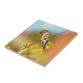 Carreau Colibri sur la branche (Côté)