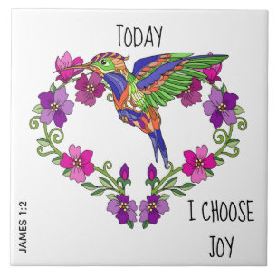 Carreau Colibri, w verset de James 1:2