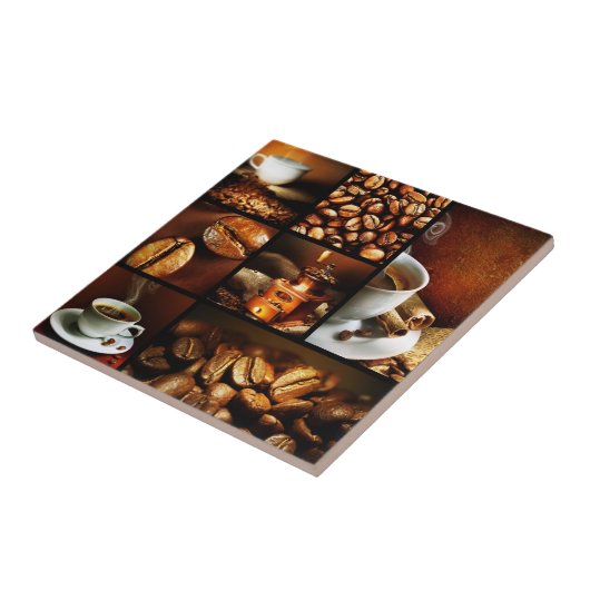 Carreau Collage 2 de café (Côté)