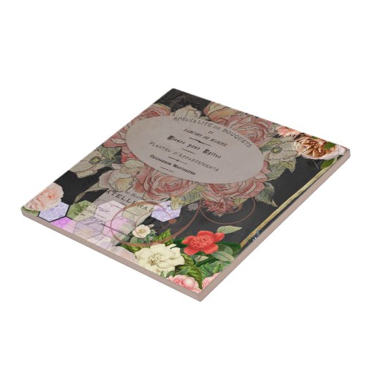 Carreau collage chic Shabby, chic français, rustique du pa (Côté)